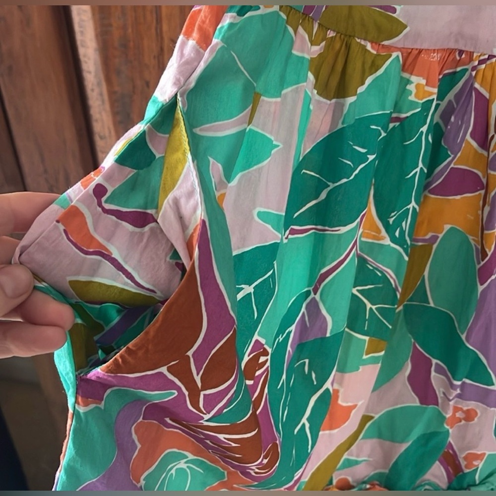 NWT House of Harlow 1960 Multicolor Printed Mini Dress XS - Picture 11 of 14